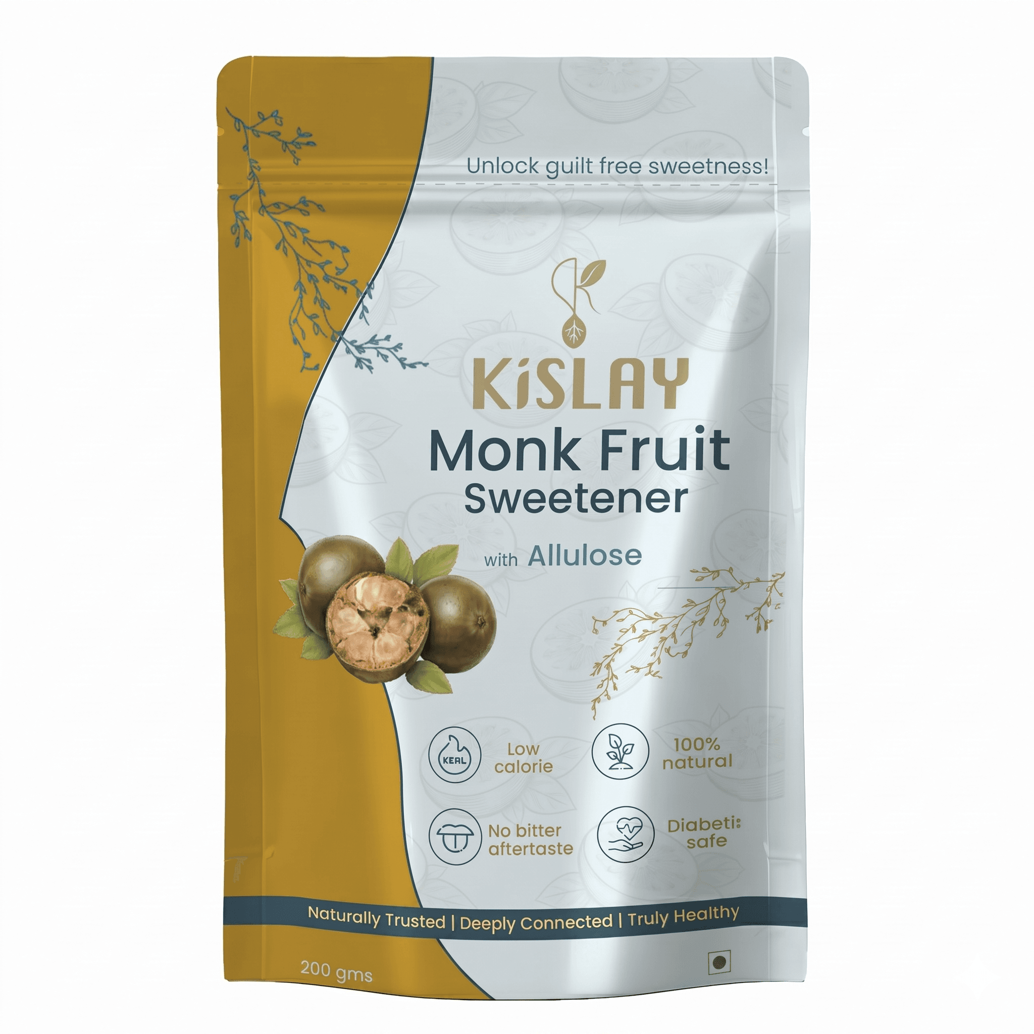 Monk Fruit Sweetener Powder with Allulose product image 1